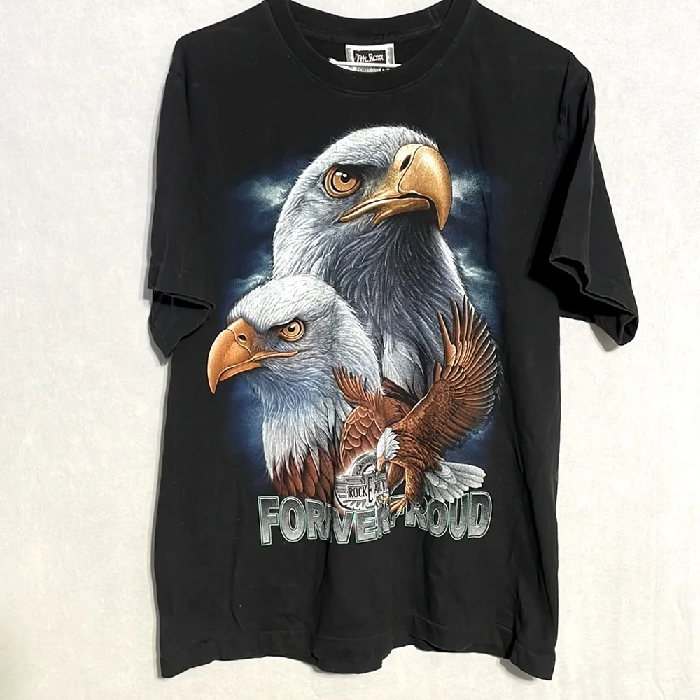 The Roxx Forever Proud Rock Eagle Shirt - Picture 1 of 4